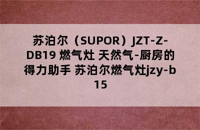 苏泊尔（SUPOR）JZT-Z-DB19 燃气灶 天然气-厨房的得力助手 苏泊尔燃气灶jzy-b15